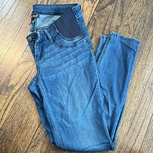 Indigo Blue Maternity Side Panel Denim